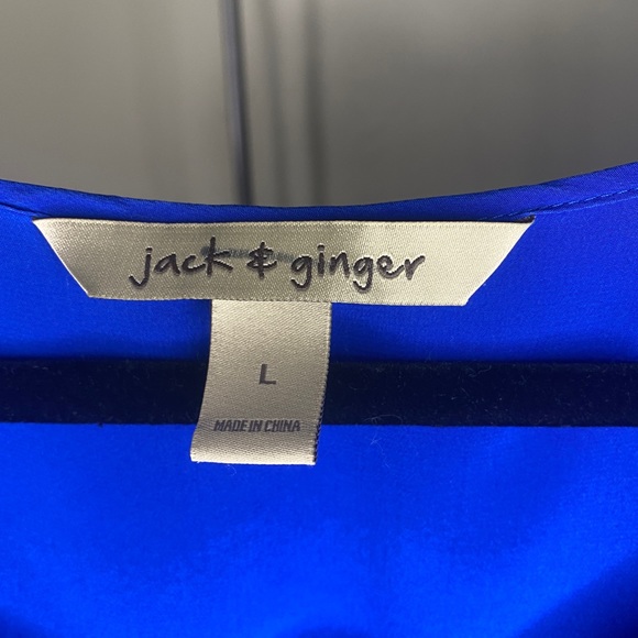 Silk Cobalt Dress - Picture 9 of 10